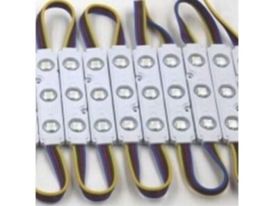 LED RGB modulis | 1,5W | 12V | 20/22lm | 75x20mm | IP65 LED RGB modulis | 1,5W | 12V | 20/22lm | 75x20mm | IP65