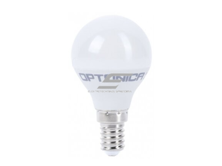 LED lemputė E14 | 5.5W | 4500K | 450lm | 240° | 45 x 78 mm | balta | IP20 | Optonica SP6-A8 LED lemputė E14 | 5.5W | 4500K | 450lm | 240° | 45 x 78 mm | balta | IP20 | Optonica SP6-A8