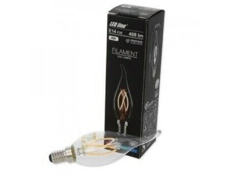 Filament LED lemputė E14 | 4W | 2700K | 470lm | F35 | 5901583249082 Filament LED lemputė E14 | 4W | 2700K | 470lm | F35 | 5901583249082