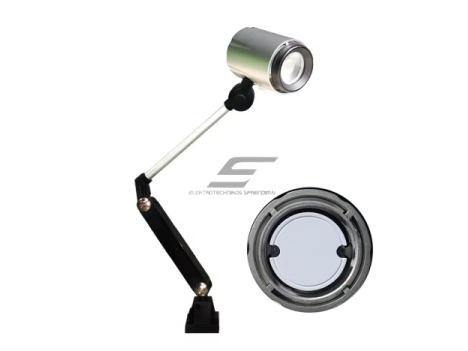 LED darbo šviestuvas | su krypties reguliavimo mechanizmu | 9,5W | 220 V | 4000–6500K | CNC staklėms ir dirbtuvių apšvietimui | IP65 1