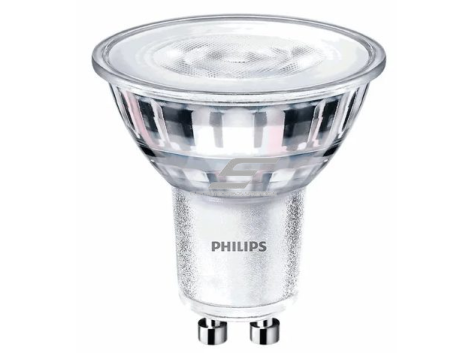 Kryptinė LED lemputė | stiklinė GU10 | 4W | 230V | 350lm | 4000K | Philips Kryptinė LED lemputė | stiklinė GU10 | 4W | 230V | 350lm | 4000K | Philips