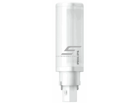 LED lemputė G24d-1 | 4,5W | 230V | 475lm | 3000K | analogas (liuminescencinė-kompaktinė lempa) | Philips