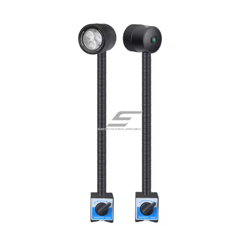 Lampka robocza LED | do warsztatów / technicznych stanowisk pracy | z elastycznym ramieniem i magnetyczną podstawą | 4,5 W | 450 lm | ONN M3M 2