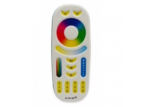 LED valdymo pultelis RGB +Šiltai/šaltai balta | 4 kanalai | Mi Light | 2029138200050