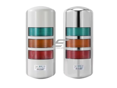 Sieninis LED perspėjimo švyturėlis | su garsiniu signalu | mirksintis / pastovus režimas | AC220V | 3W | IP54 | CNC staklėms | pramonės įrangai 1 Sieninis LED perspėjimo švyturėlis | su garsiniu signalu | mirksintis / pastovus režimas | AC220V | 3W | IP54 | CNC staklėms | pramonės įrangai 1