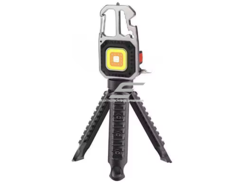 Daugiafunkcinis mini darbo šviestuvas | 10W COB LED | 500 lm | 6000K | USB-C įkraunamas | 7 darbo režimai | magnetinis tvirtinimas + kabliukas | IP55  2