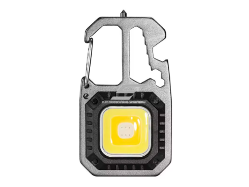 Daugiafunkcinis mini darbo šviestuvas | 10W COB LED | 500 lm | 6000K | USB-C įkraunamas | 7 darbo režimai | magnetinis tvirtinimas + kabliukas | IP55