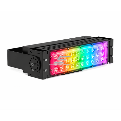 Naświetlacz LED RGB | 50W | 2740lm | IP65 | AC100–277V | zdalne sterowanie | 60°/90° | do dekoracyjnego oświetlenia wewnętrznego i zewnętrznego Naświetlacz LED RGB | 50W | 2740lm | IP65 | AC100–277V | zdalne sterowanie | 60°/90° | do dekoracyjnego oświetlenia wewnętrznego i zewnętrznego