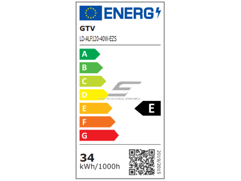 LED lemputė E27 | 40W | 4000K | 3600lm | F120 | 5901867191205 1