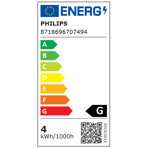 Светодиодная лампа GU10 | 3,9Вт | 230В | 265лм | 2700K | Philips 2 Светодиодная лампа GU10 | 3,9Вт | 230В | 265лм | 2700K | Philips 2