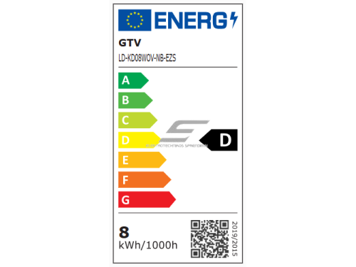 Hermetinis LED šviestuvas | 8W | 175-260V | 4000K | 720lm | 190x90x47mm | virštinkinis | IP54 | baltas | GTV Lighting | KODO | LD-KD08WOV-NB | 5902801305269 2
