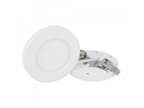 LED panelė | 6W | 230V | 4000K | 450lm | Ø113x13mm | apvali | įleidžiama | IP20 | LED line | EasyFix | 5901583248788