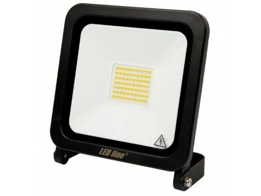 LED lauko teritorijos prožektorius | 50W | 230V | 6000K | 80lm/W | IP65 | juodas | LED line | PHOTON | 5907777476975