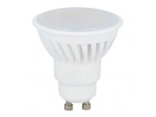 Kryptinė LED lemputė GU10 | 7W | 4000K | 630lm | keramikinis korpusas | 5901583247620