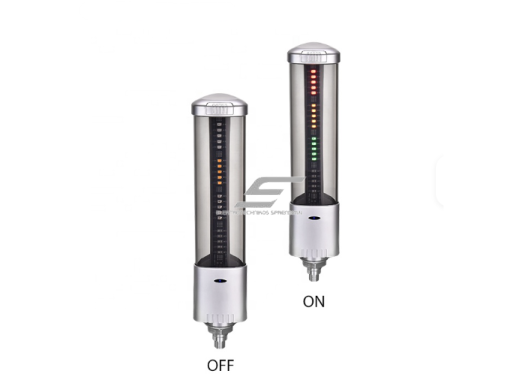 LED signalinis bokštelis su garsiniu signalu | 5 W | 3 spalvos | 24V DC | 360° matomumas | mirksėjimo funkcija | IP50 2 LED signalinis bokštelis su garsiniu signalu | 5 W | 3 spalvos | 24V DC | 360° matomumas | mirksėjimo funkcija | IP50 2