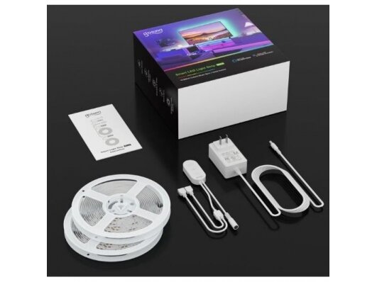 LED juostos komplektas su Wi-Fi valdikliu ir maitinimo šaltiniu | 24W | 5VDC | RGB | 10m | Smart Life | TUYA | Gosund | SL3 | 6972391282324 4