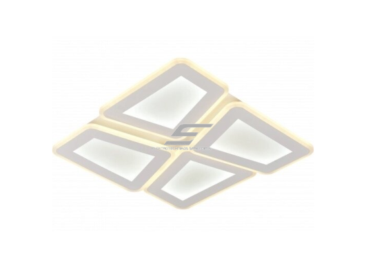 LED lubų šviestuvas | 128W | CCT 3000K/4000K/6000K | 9600lm | nuotolinis valdymas | 480 x 480 x 65mm | pilkos/baltos spalvos | IP20 | Optonica PD128-A7 LED lubų šviestuvas | 128W | CCT 3000K/4000K/6000K | 9600lm | nuotolinis valdymas | 480 x 480 x 65mm | pilkos/baltos spalvos | IP20 | Optonica PD128-A7