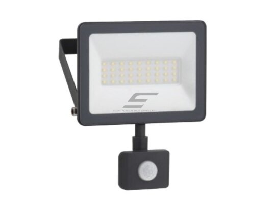 LED lauko teritorijos prožektorius su judesio jutikliu | 30W | 230V | 4000K |IP44 | Schneider Electric | Mureva FL | IMT47218