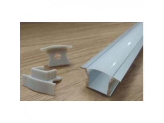 Profilis LED juostai | K-tipo | 3m | potinkinis | įleidžiamas | 4772124004849