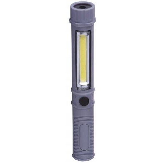 LED work flashlight | floodlight | 3W | 230lm | with batteries | compact | portable | magnetic | grey | IP20 | EMOS | P3897 | 8592920037096 LED work flashlight | floodlight | 3W | 230lm | with batteries | compact | portable | magnetic | grey | IP20 | EMOS | P3897 | 8592920037096