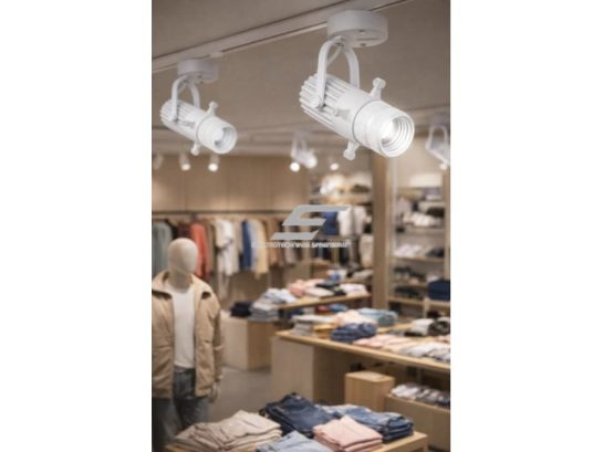 LED kryptinis lubinis šviestuvas | COB | 7 W | 240 lm | reguliuojamas kampas | dimeriuojamas | 3500 K | baltas | IP44 | aliuminis 2