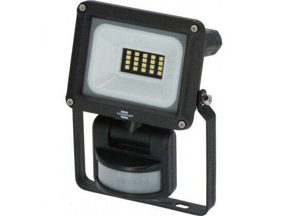 LED lauko teritorijos prožektorius su judesio jutikliu | 10W | 230V | 6500K | 1150lm | IP54 | juodas | Brennenstuhl | JARO 1060 P | 4007123684953