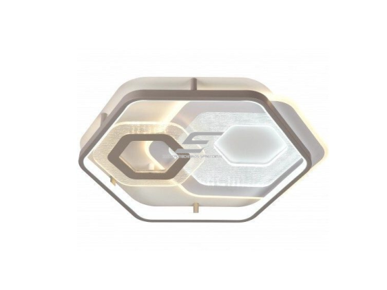 LED lubų šviestuvas | 86W | CCT 3000K/4000K/6000K | 6300lm | nuotolinis valdymas | 480 x 60mm | pilkos/baltos spalvos | IP20 | Optonica PD86-A7