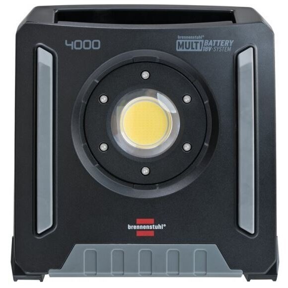 LED work floodlight | 4500 lm | 18 V | rechargeable | IP65 | Brennenstuhl | 4000MA/40W | 1173140400 1 LED work floodlight | 4500 lm | 18 V | rechargeable | IP65 | Brennenstuhl | 4000MA/40W | 1173140400 1