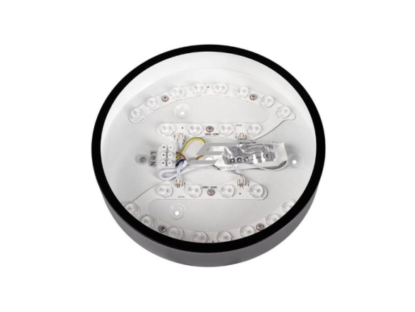 LED lubų šviestuvas | 18W | 3000K | 1350lm | 250 x 80 mm | virštinkinis | juodas | IP20 | Optonica PD18-A2 1