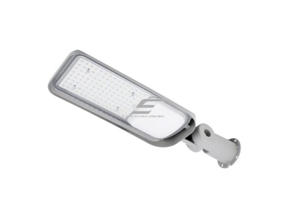 LED gatvės šviestuvas 100W | 230V | 4000K | 13500lm | IP65 | šviesiai pilkas | C82-JAZ-100LG-4K Bemko