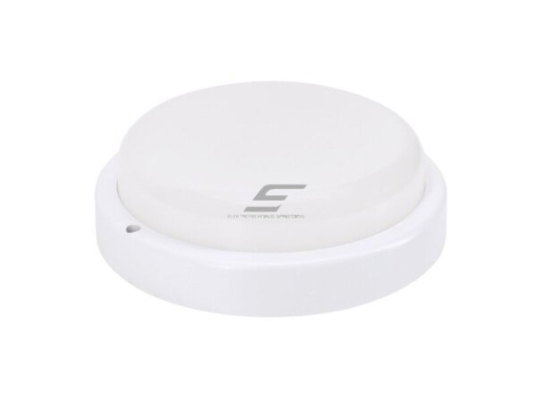 Hermetinis LED šviestuvas | 12W | 230V | 4000K | 1150lm | Ø178x51mm | apvalus | virštinkinis | IP54 | baltas | Bemko | C45-KAN2-12-WHR-4K | 5900280968388