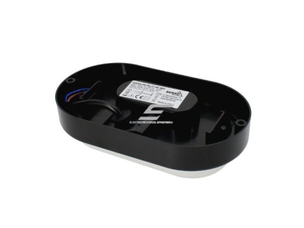 Hermetinis LED šviestuvas | 8W | 230V | 4000K | 760lm | 160x89x46mm | virštinkinis | IP54 | juodas | Bemko | C45-KAN2-08-BLO-4K | 5900280968432 2