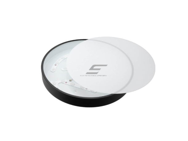 LED lubų šviestuvas | 30W | 3000K | 2250lm | 400 x 80 mm | virštinkinis | juodas | IP20 | Optonica PD30-A2  2