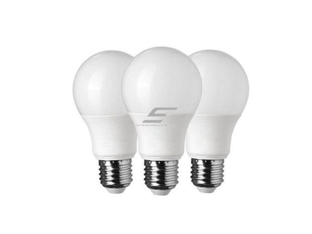 LED lemputė E27 | 3vnt. pakuotė | 8.5W | 6000K | 806 lm | 270° | 60 x 108 mm | balta | IP20 | Optonica SP9-A4 LED lemputė E27 | 3vnt. pakuotė | 8.5W | 6000K | 806 lm | 270° | 60 x 108 mm | balta | IP20 | Optonica SP9-A4