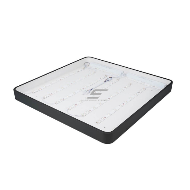 Oprawa sufitowa LED | kwadratowa | 64W | 4500K | 4800lm | 600 x 600 mm | natynkowa | czarna | IP20 | Optonica PD64-A2 1 Oprawa sufitowa LED | kwadratowa | 64W | 4500K | 4800lm | 600 x 600 mm | natynkowa | czarna | IP20 | Optonica PD64-A2 1