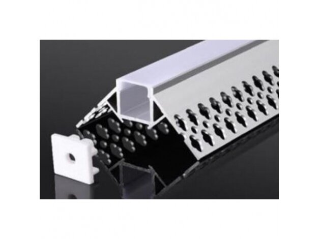 Profilis LED juostai | N-tipo | 3m | tinkuojamas (po tinku, gipsu) | 4772124005068