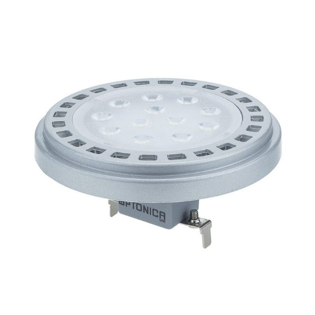 Suunatud LED lamp G53 Optonica SP15-A3 | ketta kujuline | 15 W | 4500 K | 1050 lm | 30° | 111 × 58 mm | hõbedane | IP20 Suunatud LED lamp G53 Optonica SP15-A3 | ketta kujuline | 15 W | 4500 K | 1050 lm | 30° | 111 × 58 mm | hõbedane | IP20