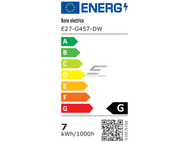 LED lemputė E27 | 7W | 4000K | 560lm | G45 | 4779041466071 1 LED lemputė E27 | 7W | 4000K | 560lm | G45 | 4779041466071 1