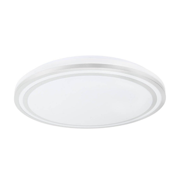 Oprawa sufitowa LED | 36W | CCT 3000K/4000K/6000K | 2700lm | 485 x 65mm | kolor Srebrny/biały | IP20 | Optonica PD36-A7