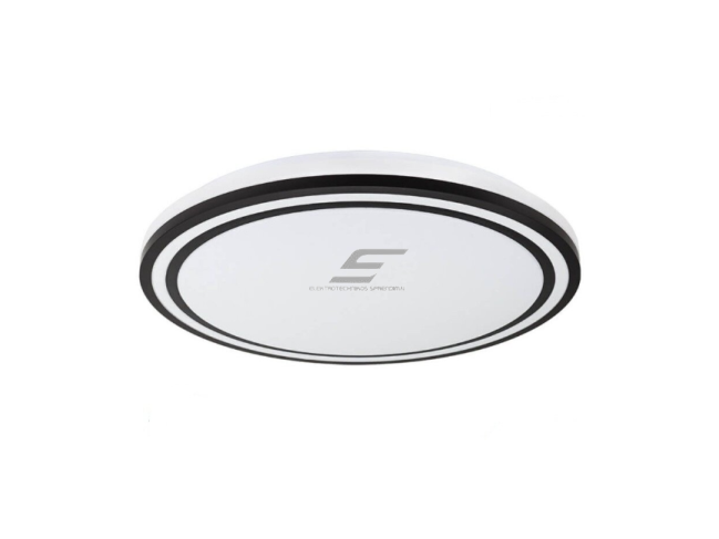 LED lubų šviestuvas | 36W | CCT 3000K/4000K/6000K | 2700lm | 485 x 65mm | juodos/baltos spalvos | IP20 | Optonica PD36-A7