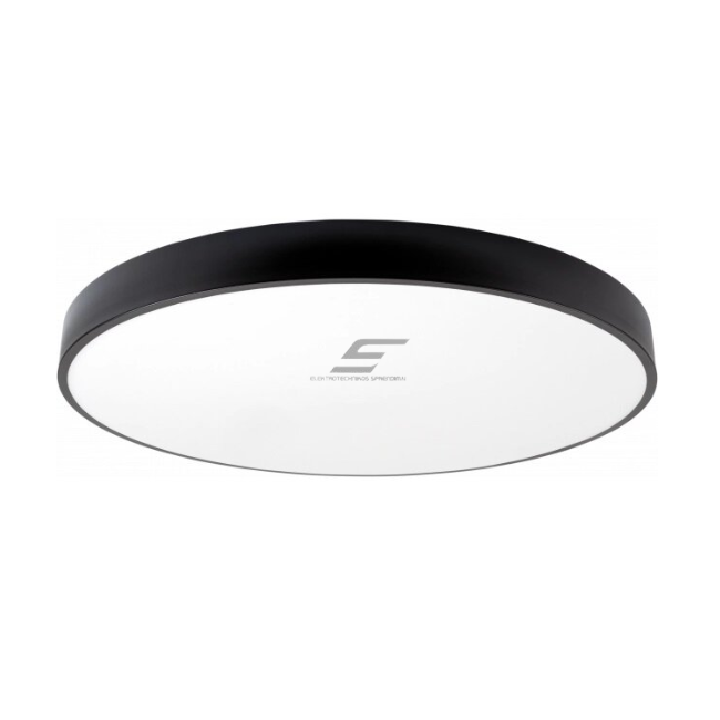 LED griestu gaismeklis | 54W | 3000K | 4050 lm | 600 x 80 mm | Virsapmetuma | Melns | IP20 | Optonica PD54-A2