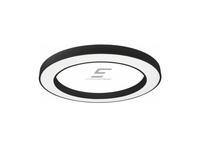 LED lubų šviestuvas | 64W | 4500K | 4800lm | 800 x 50 mm | virštinkinis | juodas | IP20 | Optonica PD64-A2