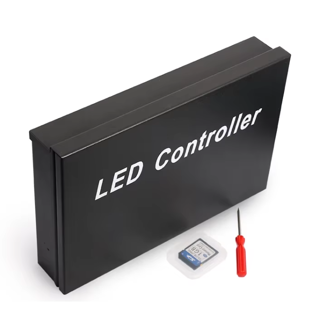 Programmeeritav LED-ribade kontroller T8000AC | 8 kanalit | värviefektid | WS2815 / WS2812B | 220V | kuni 8192 pikslit 1