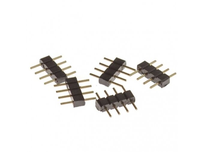 Kontaktas | jungtis LED RGB juostai | 12V | 4pin | 10mm Kontaktas | jungtis LED RGB juostai | 12V | 4pin | 10mm