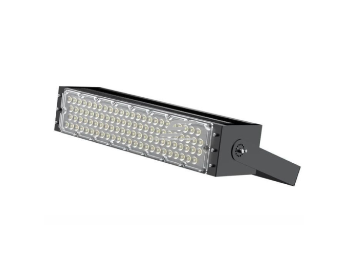 LED RGB prožektorius | 250W | DMX valdymas | 96x3W | IP65 | AC 100–277V | 20°–90° | dimeriuojamas | lauko, fasadų ir architektūriniam apšvietimui 1