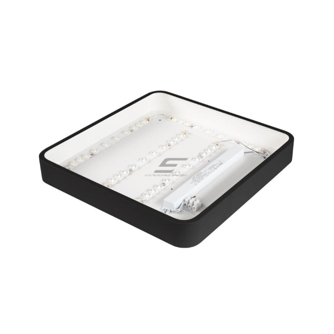 Oprawa sufitowa LED | Kwadratowa | 30W | 4500K | 2250lm | 380 x 380 mm | Natynkowa | Czarna | IP20 | Optonica PD30-A2 1 Oprawa sufitowa LED | Kwadratowa | 30W | 4500K | 2250lm | 380 x 380 mm | Natynkowa | Czarna | IP20 | Optonica PD30-A2 1