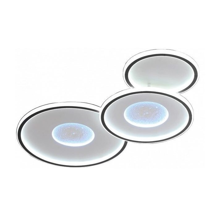 LED griestu gaismeklis | 106W | 3000K | 8480lm | 900 x 600 x 50mm | melnas smilšu krāsas | IP20 | Optonica PD106-A4