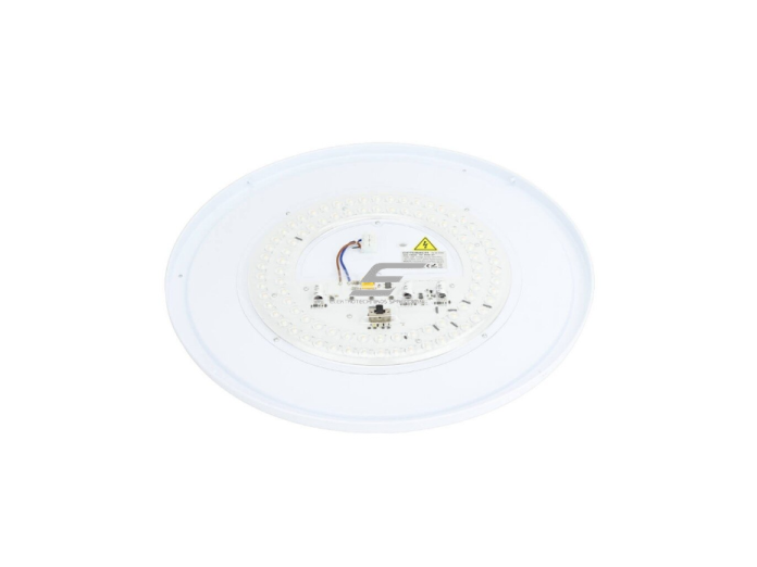 LED lubų šviestuvas | 36W | CCT 3000K/4000K/6000K | 2700lm | 485 x 65mm | sidabrinės/baltos spalvos | IP20 | Optonica PD36-A7   2