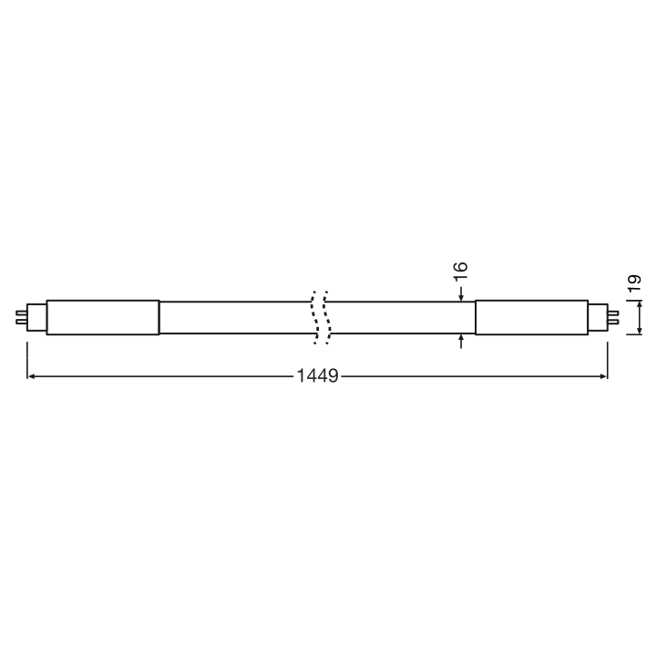 LED lamp T5 | G5 | 36W | 5600lm | 6500K | 549mm | Ledvance 2 LED lamp T5 | G5 | 36W | 5600lm | 6500K | 549mm | Ledvance 2