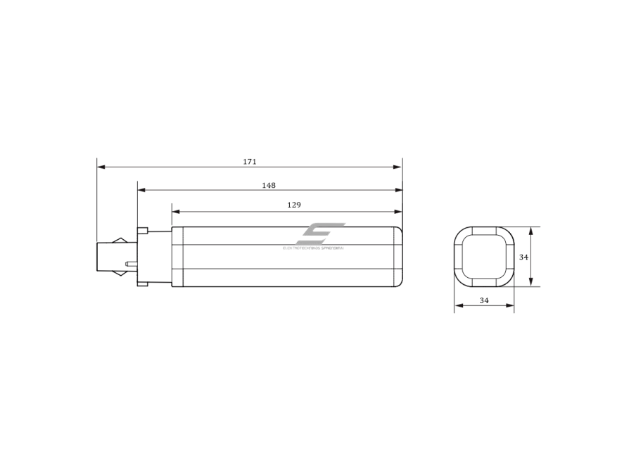 LED lemputė G24d-3 | 8,9W | 230V | 990lm | 3000K | analogas (liuminescencinė-kompaktinė lempa 26W) | Philips 1 LED lemputė G24d-3 | 8,9W | 230V | 990lm | 3000K | analogas (liuminescencinė-kompaktinė lempa 26W) | Philips 1
